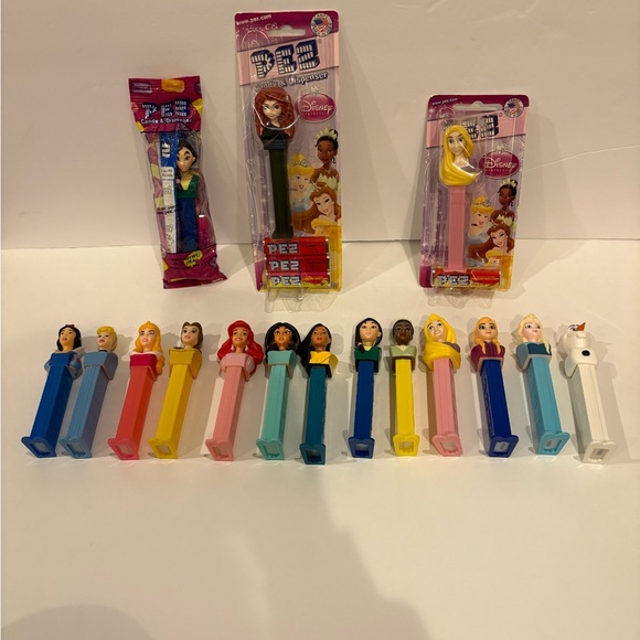 Disney Other - Disney Princess Pez Dispenser Lot of 16